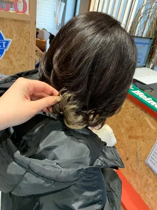 ミディアム カラー stylist N0Nのヘアスタイル