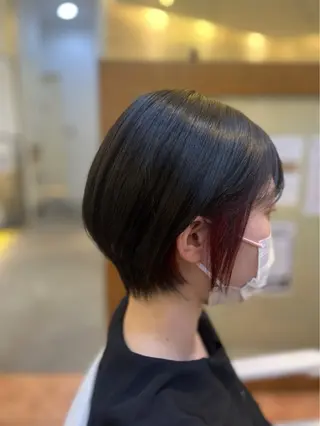 ショート カラー 🥀髪質改善/ 透明感🥀ユイキのヘアスタイル