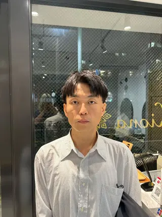ショート メンズ 佐藤 嶺のヘアスタイル