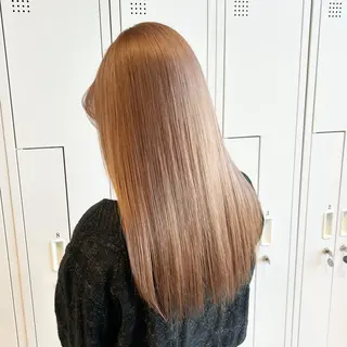ロング カラー 🤡暖色レイヤー 🤡みさきのヘアスタイル