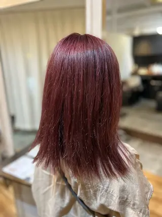 セミロング カラー メンズパーマ 髪質改善☆有馬のヘアスタイル