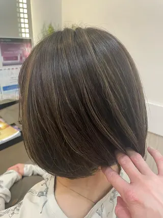 ショート カラー ヘアアレンジ リリー /Men's/パーマのヘアスタイル