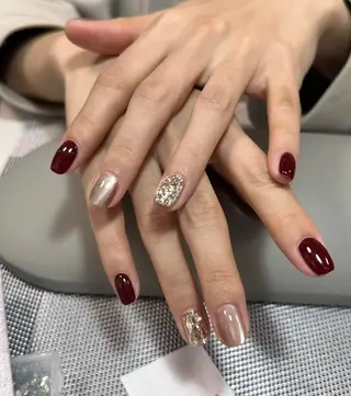 カラー  Nail 秋(アキ)のネイルデザイン