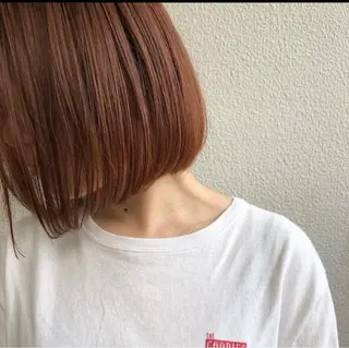 ショート カラー スパイキーショート パーマ　具志堅　太志のヘアスタイル