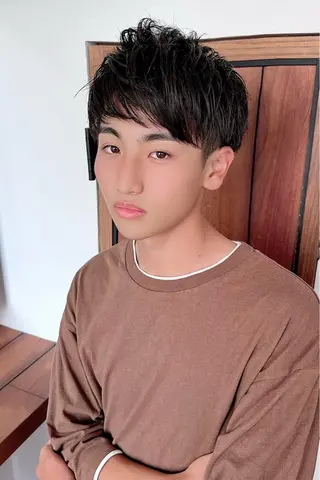 メンズ 堀部 梨瑠のヘアスタイル