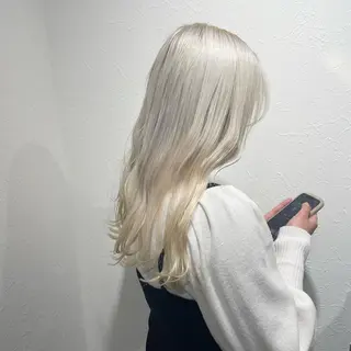 ロング カラー shiho .のヘアスタイル