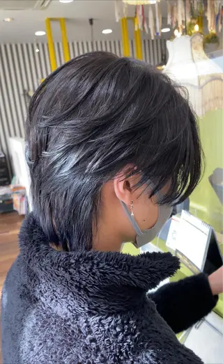 ショート 🦋透明感カラー🦋 CHIHARUのヘアスタイル