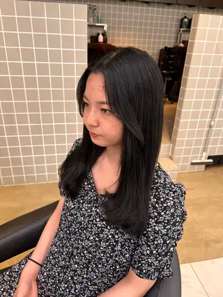 ロング カラー 💖札幌カラー 指名No.1💖玲奈のヘアスタイル