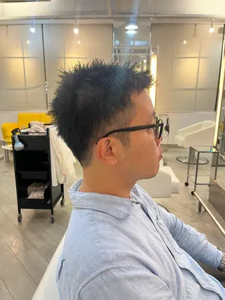 メンズ フルカワ リナのヘアスタイル