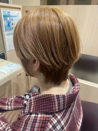 ショート カラー 小林 純一郎のヘアスタイル