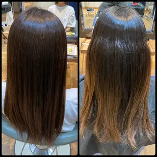 カラー ショートカット／ 明千（ミチ）のヘアスタイル