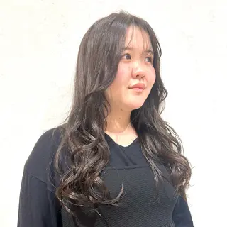 ロング カラー 🍒中川葵久美🍒 レイヤー/メンズのヘアスタイル
