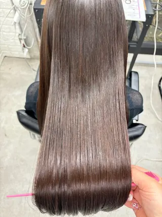 ロング すぐ巻ける縮毛矯正 🍀勝倉　麗のヘアスタイル