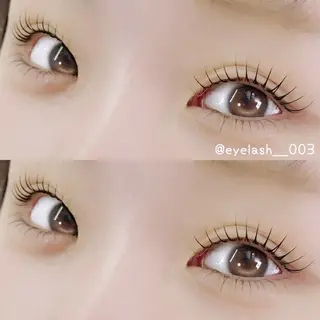 マツエク・マツパ Eyelash 003のマツエク・マツパデザイン