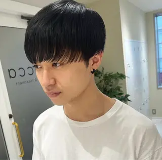 ミディアム 浜野 真貴のヘアスタイル