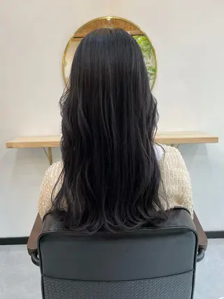 ロング カラー 高梨 菜々のヘアスタイル