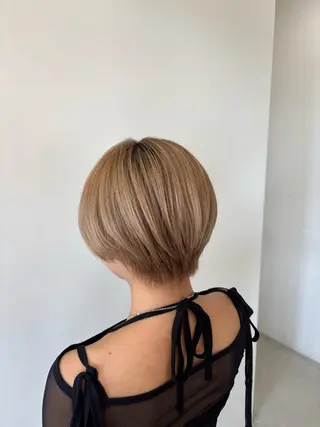 ショート メンズカット＆パーマ 髪質改善/岩元のヘアスタイル