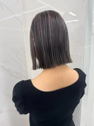 ショート カラー 栄美容師/kiti /ボブ/ケントのヘアスタイル
