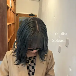 ミディアム カラー 透明感カラー／髪質 改善 YUKAのヘアスタイル