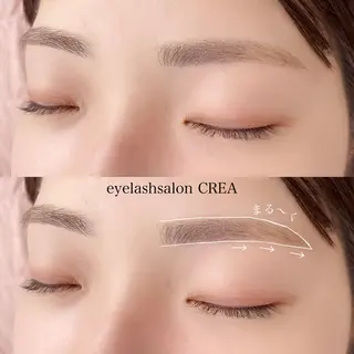 アイブロウ eyelashsalon CREA所属・CREA 石倉 愛莉のマツエク・マツパデザイン
