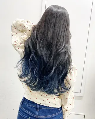 ロング カラー 【公式】amble luxe池袋東口🩷のヘアスタイル