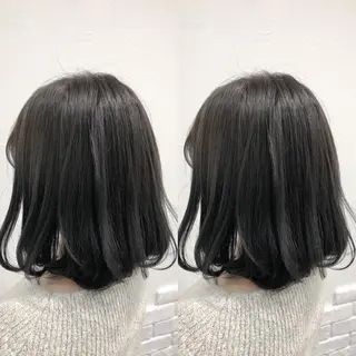 ロング カラー パーマ ヘアアレンジ メンズ キッズ ネイル マツエク・マツパ 💟Chloe原宿店 🩶ハイトーンのヘアスタイル