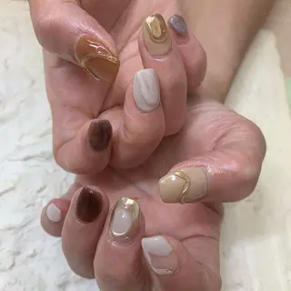 ネイル マキノ ユイのネイルデザイン