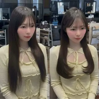 ロング 鈴木 彩莉のヘアスタイル