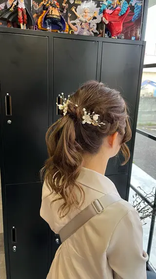 セミロング Mayuka ：）のヘアスタイル