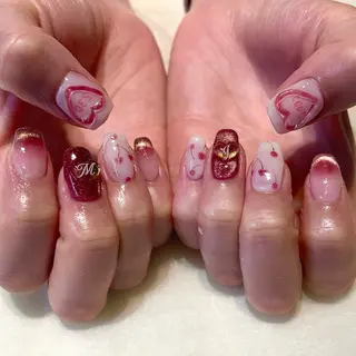 ネイル 新井 ひなののネイルデザイン