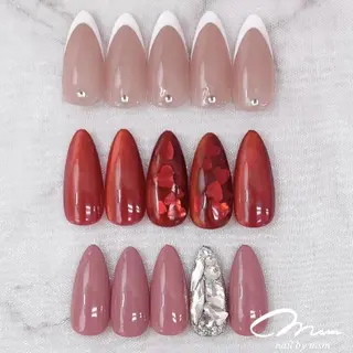 ネイル ネイル・まつ毛・眉毛 同時施術可能💅🏻のネイルデザイン