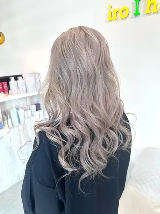 ロング カラー 加藤 佑二のヘアスタイル
