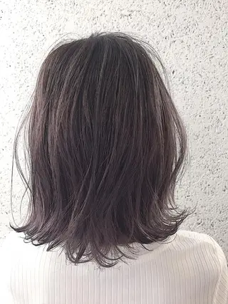 ミディアム カラー ヘアアレンジ ✨ハイクオリティ✨ 山本香也のヘアスタイル