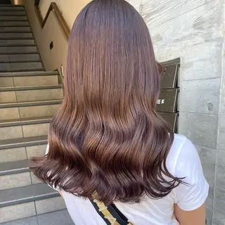 ロング カラー ParveMix￤ 大賀さつき🍨🤍のヘアスタイル