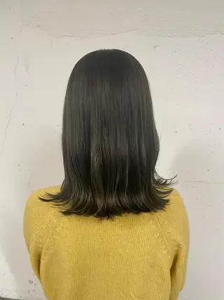 カラー 廣元 早紀のヘアスタイル