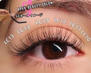 マツエク・マツパ APEX EYELASHのマツエク・マツパデザイン