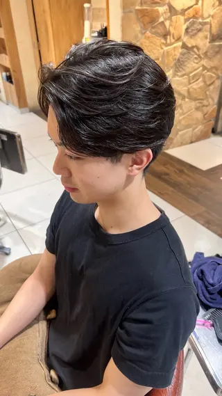 ショート メンズ 新宿/メンズパーマ/ メンズ特化/和田瑞生のヘアスタイル