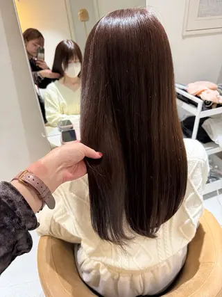 ロング カラー 🌷花屋併設サロン 荘司まゆり🌷のヘアスタイル