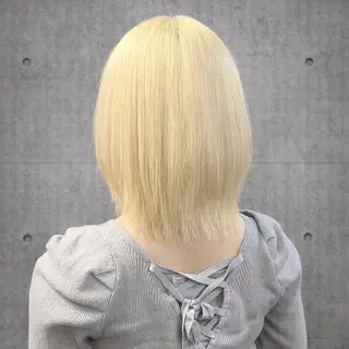 ミディアム カラー ✨ブリーチ支持No1 複雑履歴修正/舘岡のその他イメージ