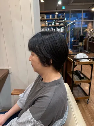 ショート ついざき はるかのヘアスタイル