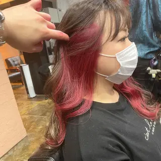 セミロング 早瀬裕之 パーマのヘアスタイル