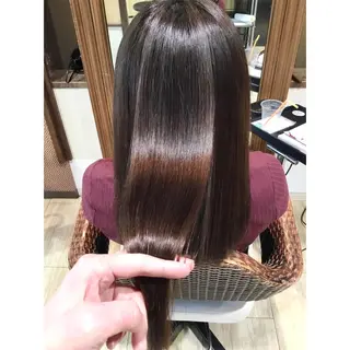 ミディアム カラー 髪質改善特化KIZU /艶髪研究（京都）のヘアスタイル