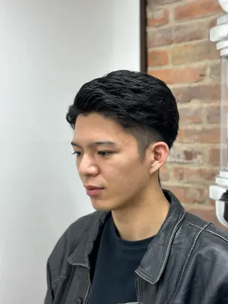 ショート パーマ メンズ 七澤 颯太のヘアスタイル