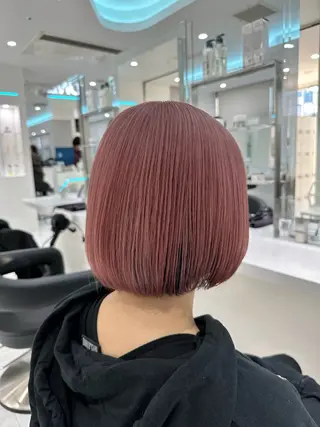 ショート カラー ♡上品韓国髪♡ブラ ウン/SAYATOのヘアスタイル