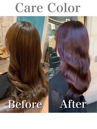 ロング カラー 小柳 公邦のヘアスタイル