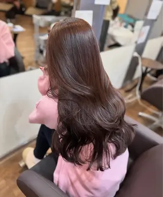 ロング 透明感韓国ヘア♡ みつきのヘアスタイル