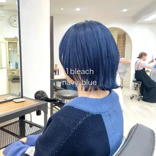 ショート カラー ゆさこのか ダブルカラー／縮毛のヘアスタイル
