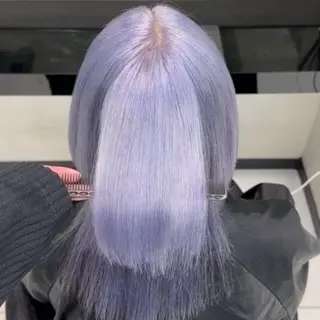 ミディアム 🩵ニュアンスカラー 🩵ブリーチ/RENのヘアスタイル