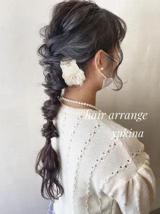 ロング ✨透明感ケアカラー✨ 長野ゆきなのヘアスタイル