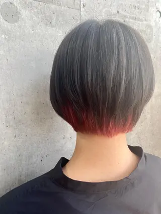 ショート カラー な つのヘアスタイル